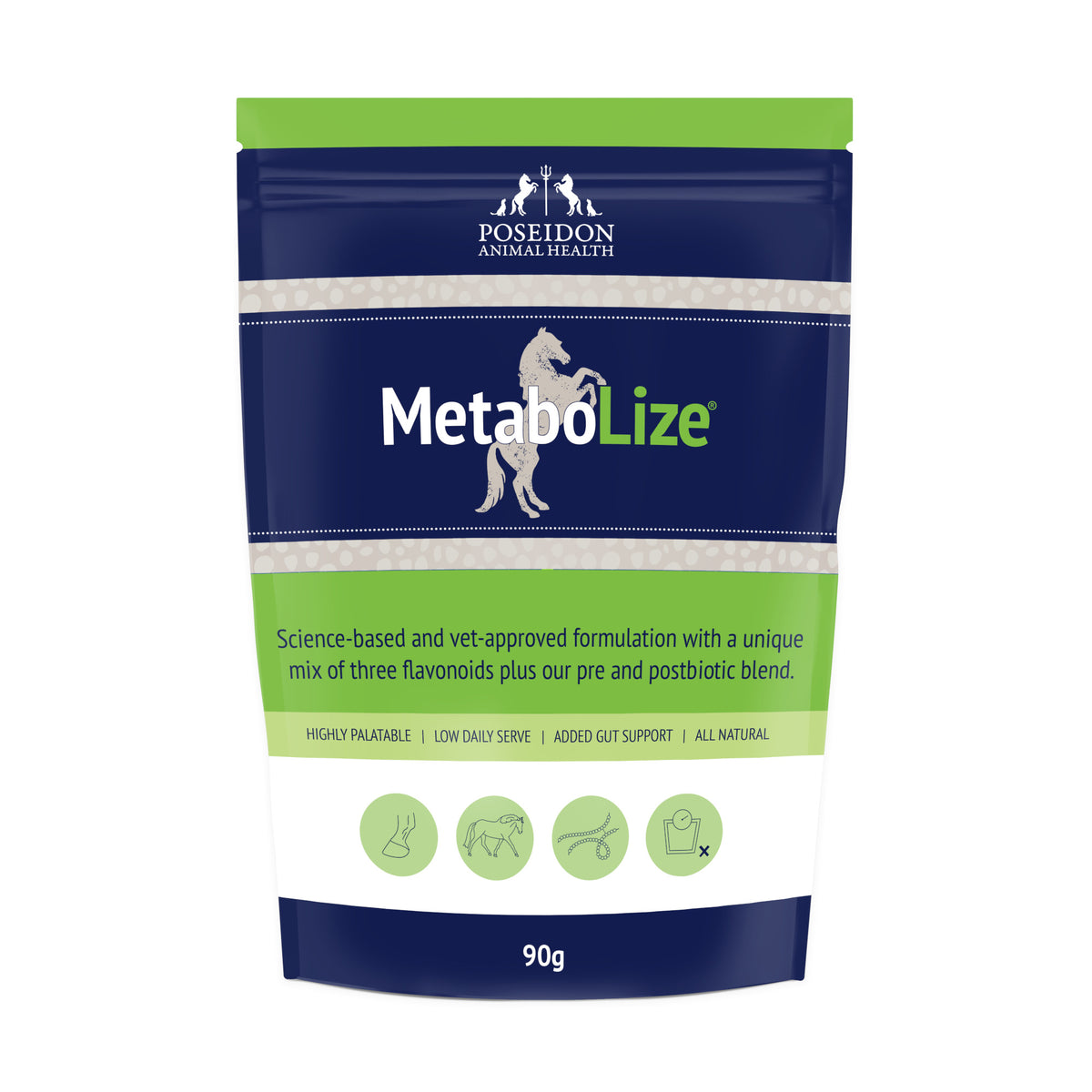 MetaboLize® Equine Metabolic Supplement from Poseidon Animal Health Poseidon Animal Health NZ